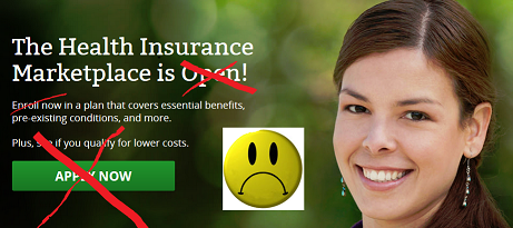 ObamaCare HealthCare site glitches on its first day