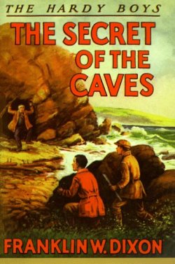 The Secret of the Caves - The Hardy Boys - original 1929 cover